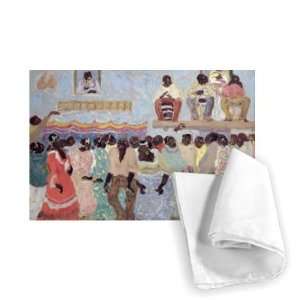  Negro Dance (oil on card) by Pedro Figari   Tea Towel 100% 