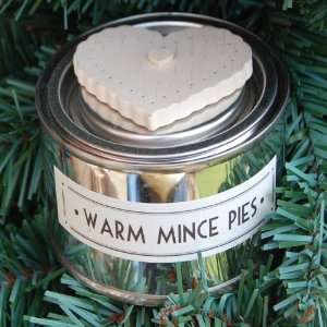   of India Christmas Candle in a Tin Warm Mince Pies