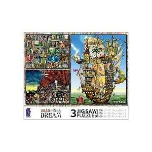  Imag In A Dream Multipack Puzzle   Bookshelf, Back To Your 