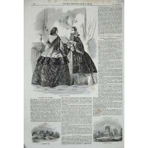  1857 Womens Fashion October Fairford Church Park