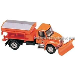   International 4300 2 Axle Snow Removal Truck   Orange Toys & Games