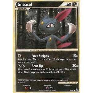  Pokemon   Sneasel (68)   HS Undaunted Toys & Games