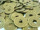 Wholesale 500PCS Fengshui I Ching Coins Dia1CM+5 Pouch  