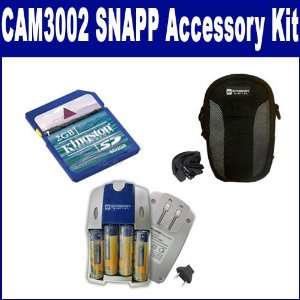  Coby CAM3002 SNAPP Mini Camcorder Accessory Kit includes 