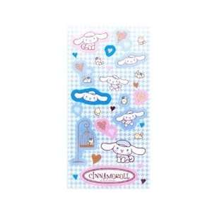  Cinnamoroll Hello Kitty Sheet of Stickers LOT OF SEVEN 