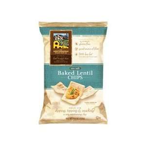 Mediterranean Snack Food, Baked Sea Salt Lentil Chip, 12/4.5 Oz 