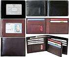 LEATHER MENS FRONT POCKET CHIRO WALLET AS SEEN ON TV  