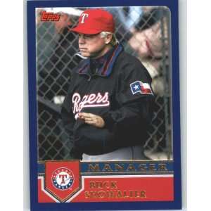  2003 Topps Traded #T118 Buck Showalter MG   Texas Rangers 