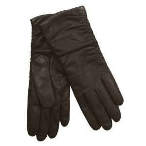  Cire by Grandoe Ginger Gloves with Silk Lining   Lambskin 