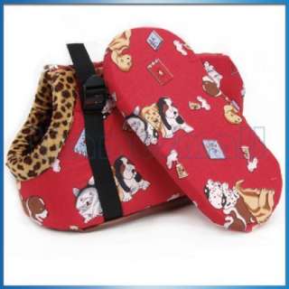    Navy blue or Blue & Red with cute dog pattern Size Medium, Small
