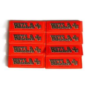  8 booklets Rizla Red Regular papers 70mm 