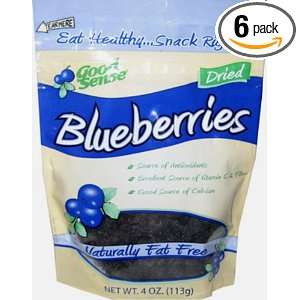 Good Sense Blueberries, 4 Ounce Bags (Pack of 6)  Grocery 