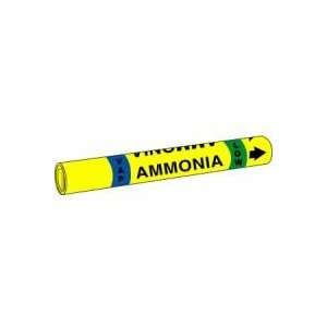 AMMONIA (BLANK) VAP LOW   IIAR Snap Tite Pipe Markers   IIAR ST OD 3/4 
