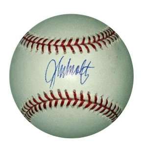 John Smoltz Autographed Baseball   Autographed Baseballs  
