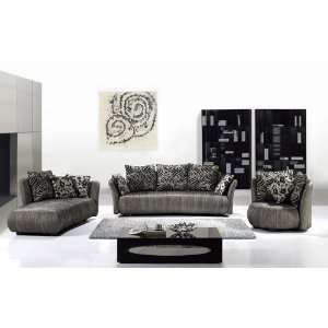  3pc Contemporary Modern Fabric Sofa Set, #AM L711