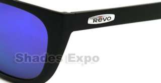 REVO SUNGLASS POLARIZED RE 4052 05 BLACK GRAND SIXTIES  