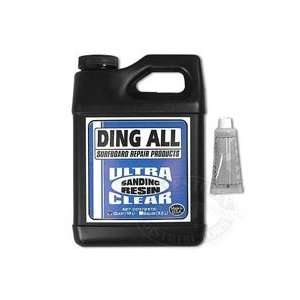  Ding All Ultra Clear Polyester Resin DA0SG Glossing 1 qt 