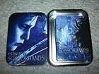 EDWARD SCISSORHANDS Promo Playing Cards in TIN Johnny Depp RARE