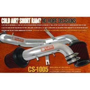  1005G Gun Metal Cold Air Intake System with Additional Short Ram Tube