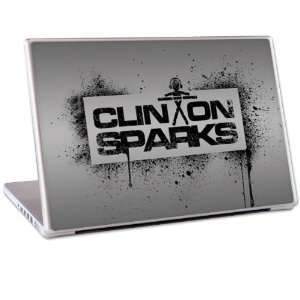   MS CLIN10011 15 in. Laptop For Mac & PC  Clinton Sparks  Logo Skin