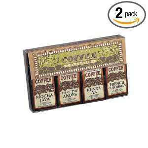 White Coffee Gourmet Beans, 2 Ounce Packages (Pack of 2)  