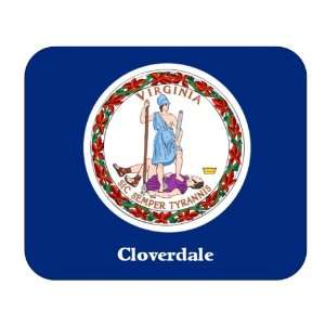  US State Flag   Cloverdale, Virginia (VA) Mouse Pad 
