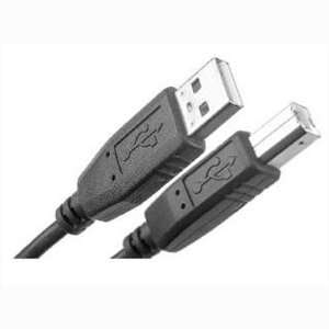  LINK DEPOT 3 Ft USB 2.0 Type A To Type B Cable Black 