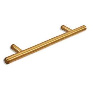    #3489 128mm CKP Brand Steel Bar Pull, Amber Gold