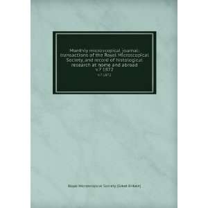 microscopical journal transactions of the Royal Microscopical Society 