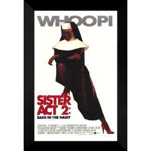  Sister Act 2 Back in Habit 27x40 FRAMED Movie Poster 