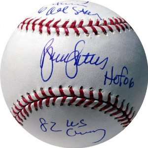  Bruce Sutter Autographed MLB Baseball With 4 Inscriptions 