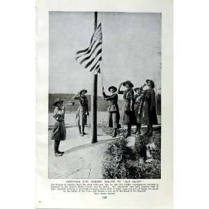  c1920 AMERICA GIRL SCOUTS BADEN POWELL STATUE LIBERTY 