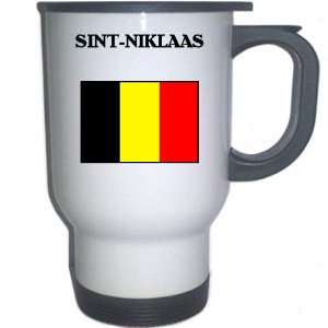  Belgium   SINT NIKLAAS White Stainless Steel Mug 