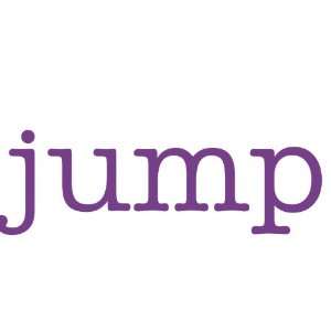  jump Giant Word Wall Sticker