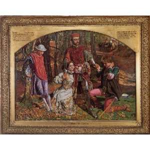   Rescuing Sylvia from Proteus, By Hunt William Holman