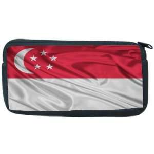  Singapore Flag Neoprene Pencil Case   pencilcase   Ipod 