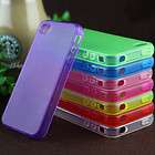 New Soft TPU Clear Skin Back Case Cover for Apple iPhone 4 4G 4S High 