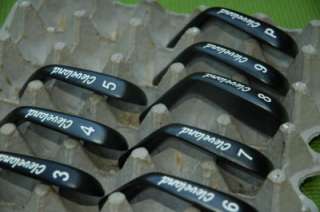 RARE CLEVELAND TA1 FORGED BLADES 3 PW (HEADS ONLY) SATIN BLACK OXIDE 