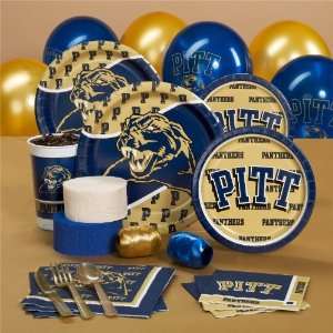  Pittsburgh Panthers College Deluxe Party Pack for 8 Toys 