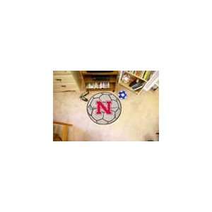 Nicholls State Colonels Soccer Ball Rug