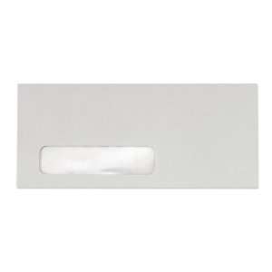  #10 Window Envelopes (4 1/8 x 9 1/2)   Pastel Gray (250 