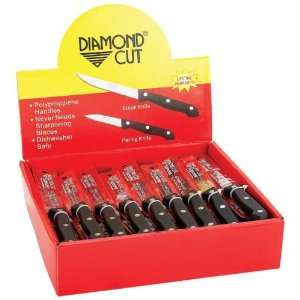    Diamond Cut 48Pc Countertop Knife Display