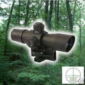  New Ncstar Mark III Tactical Scope Series 4x32 Compact Red 
