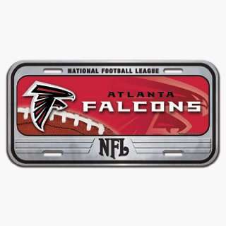  Atlanta Falcons Domed Metal License Plate *SALE* Sports 