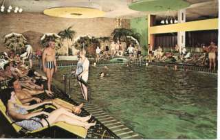 ELLENVILLE NY Nevele Country Club Indoor Pool postcard  
