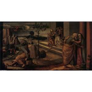 FRAMED oil paintings   Luca Signorelli   24 x 12 inches   Scenes from 