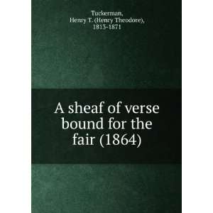   9781275279797) Henry T. (Henry Theodore), 1813 1871 Tuckerman Books