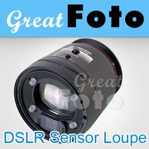 GGS CCD CMOS Sensor Loupe for ALL DSLR Camera 2X 5X A1E  