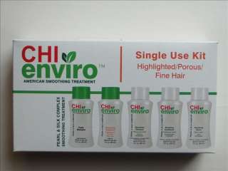 Chi Enviro American Smoothing Treatment Single Use Kits  