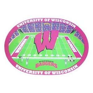  Wisconsin Badgers Set of 4 Placemats